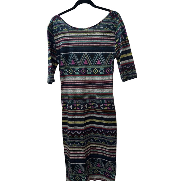 Xhilaration Tribal-inspired Body-Skimming Dress - Picture 1 of 4